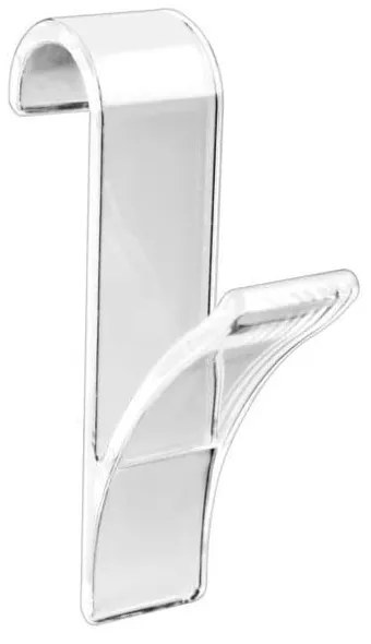 Sada 2 priehľadných háčikov na uteráky Wenko Radiator