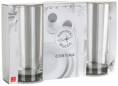 Bormioli Rocco poháre Cortina 385 ml 3 ks