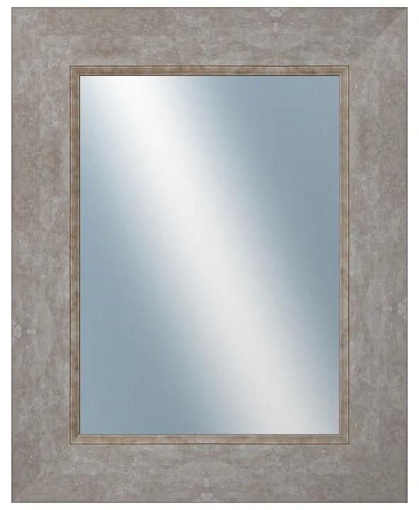 DANTIK - Zrkadlo v rámu, rozmer s rámom 40x50 cm z lišty TOMAS biela veľká (3032)