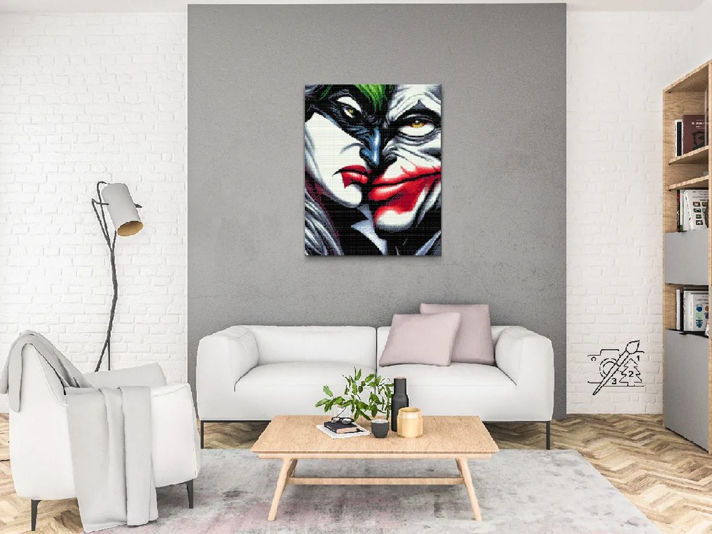 Gario Diamantové maľovanie Na koho strane si? 2 Rozmery: 40 x 50 cm, Rámovanie: Iba zrolované plátno, Diamanty: Štvorcové