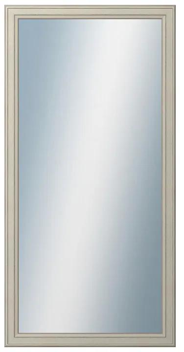 DANTIK - Zrkadlo v rámu, rozmer s rámom 60x120 cm z lišty STEP biela (3018)