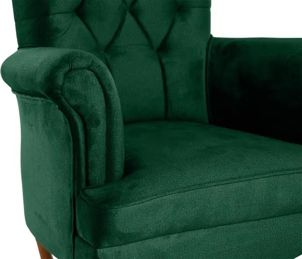 Kreslo Panama 1, zelená (Monolith 37)