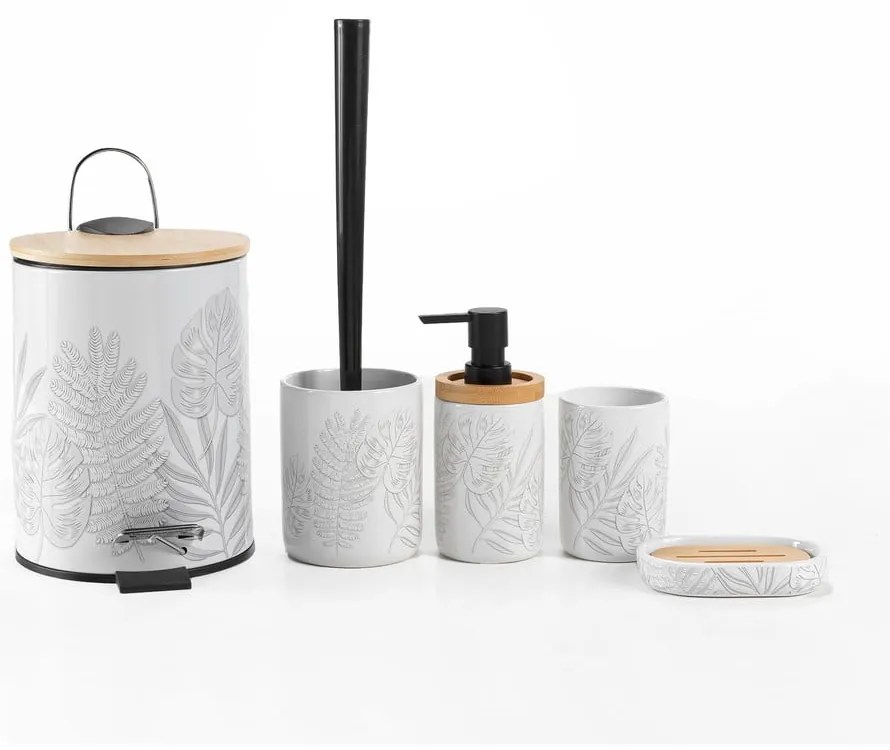 Biely keramický dávkovač mydla Amber – douceur d'intérieur