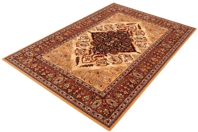 Koberec Agnella Isfahan Leyla jantárový