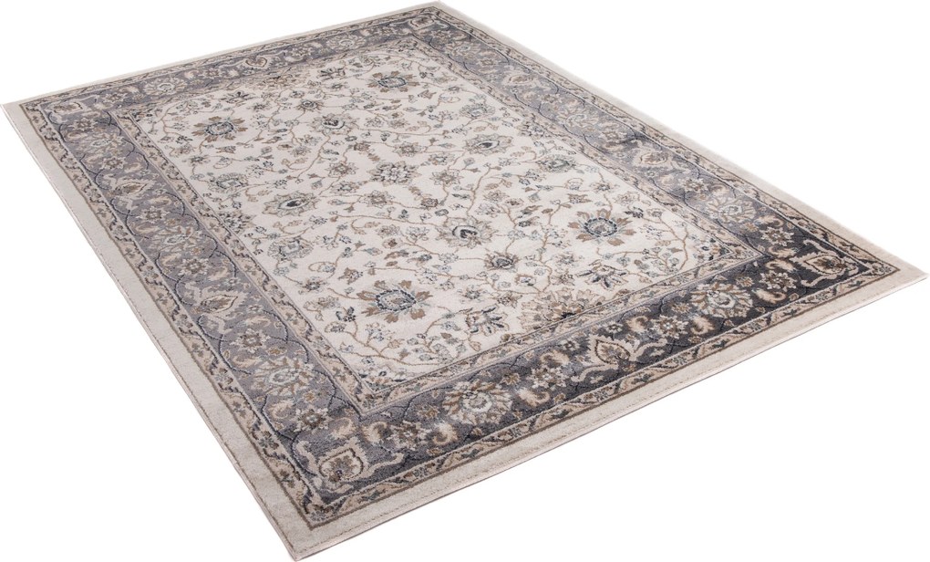TA Koberec H533C WHITE COLORADO CHU Sivý Obdĺžnikový Rozmer: 160x220 cm