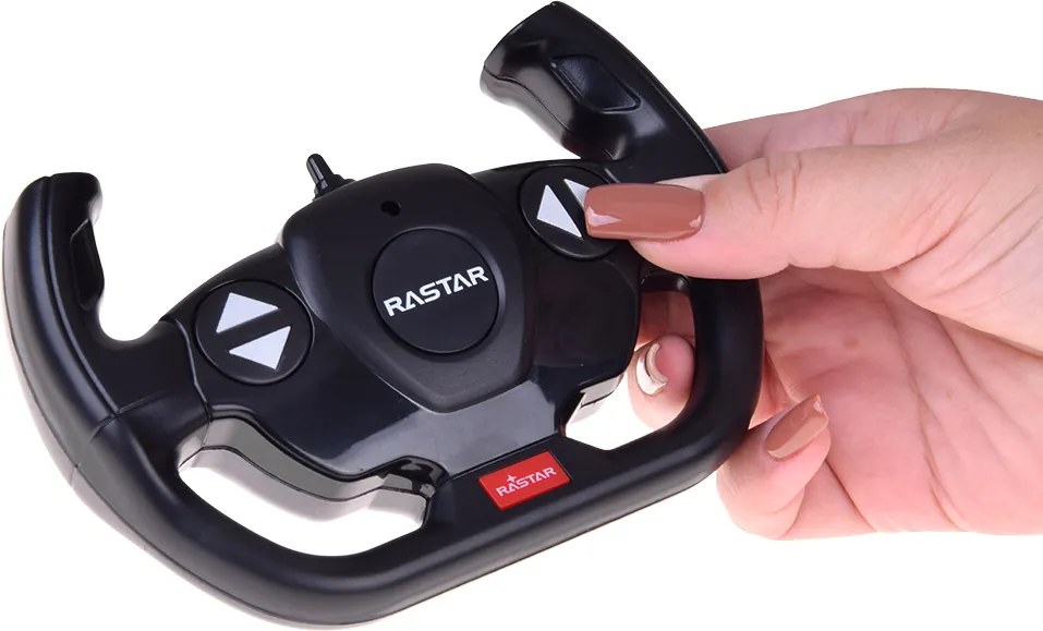 Auto na diaľkové ovládanie Rastar Porsche 918 Spyder 1:14 so svetlami - čierne