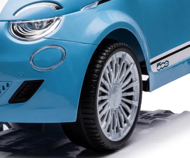Elektrické autíčko Fiat 500e modré