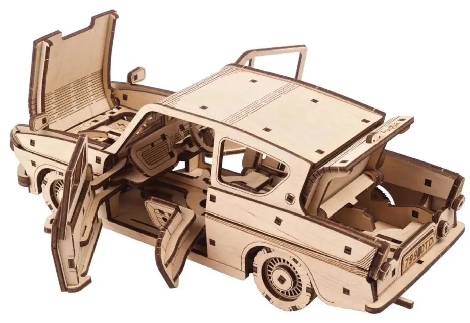 Ugears 3D mechanické puzzle Harry Potter Lietajúci Ford Anglia 246 ks
