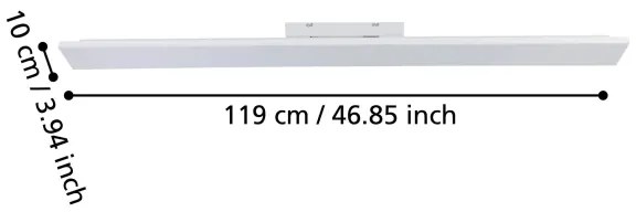 Eglo 900708 - LED Stropné svietidlo TURCONA-B LED/21W/230V 3000K 118,7 cm