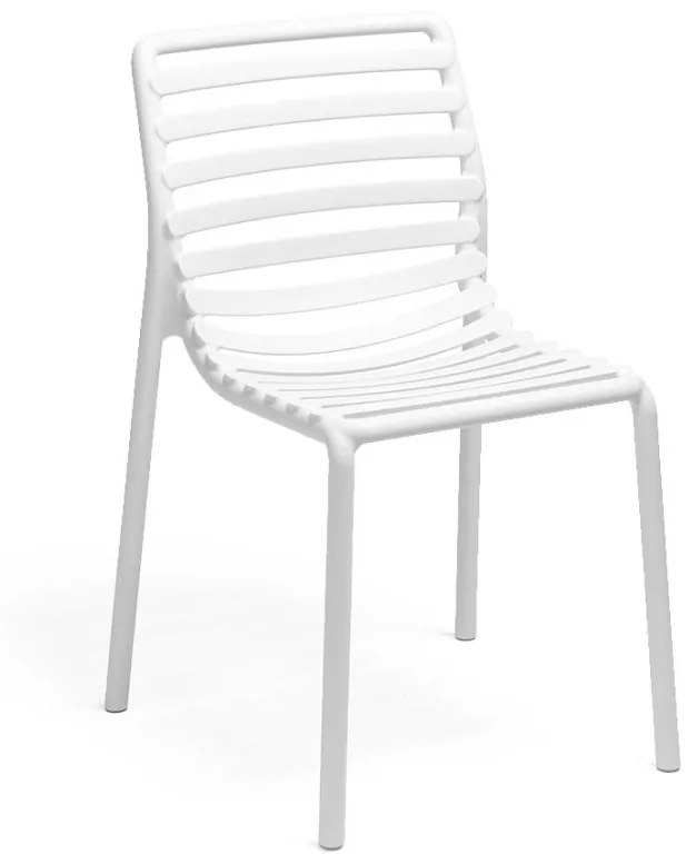 DOGA BISTROT záhradná stolička bianco