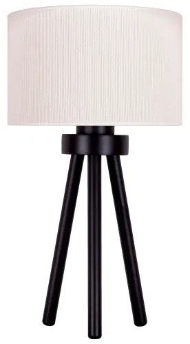 Duolla - Stolná lampa LYON 1xE27/15W/230V pr. 30 cm krémová