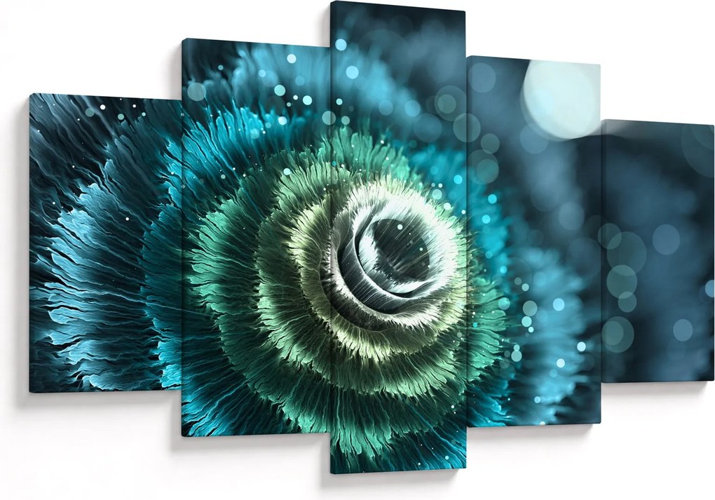 Obraz - Kvet v detaile (150x105 cm)