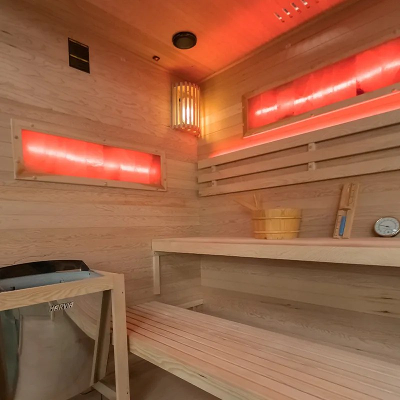 BPS-koupelny Fínska sauna Relax HYD-4785 180x160, 4-5 osôb