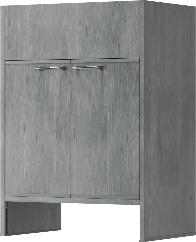 Gamma Selva, skrinka pod výlevku 572×380×798 mm, PVC, šedá, GMA-SZDPCV-G