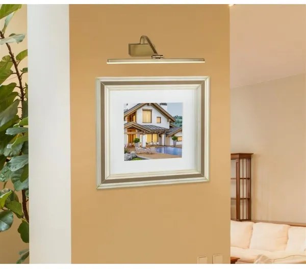 Searchlight 5551-51SB - LED Obrazové svietidlo LED/12W/230V zlatá