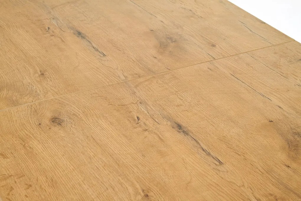 Jídelní rozkládací stůl Tiaro 140/220 cm dub lancelot/bílý