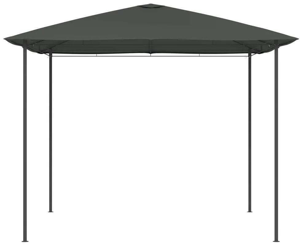 vidaXL Altánok 3x3x2,6 m antracitový 160 g/m²