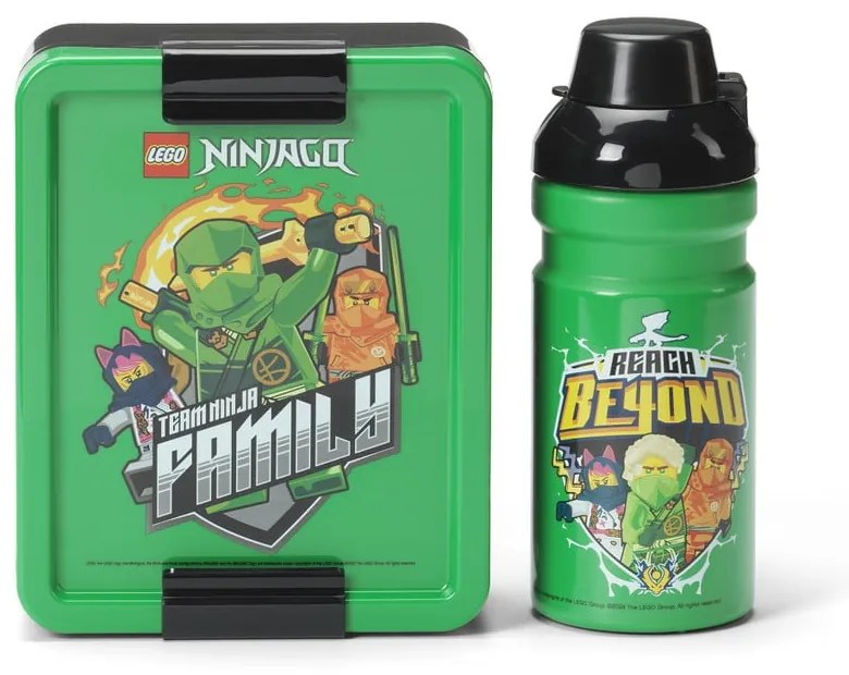 Detský desiatový box s fliaš Ninjago – LEGO®