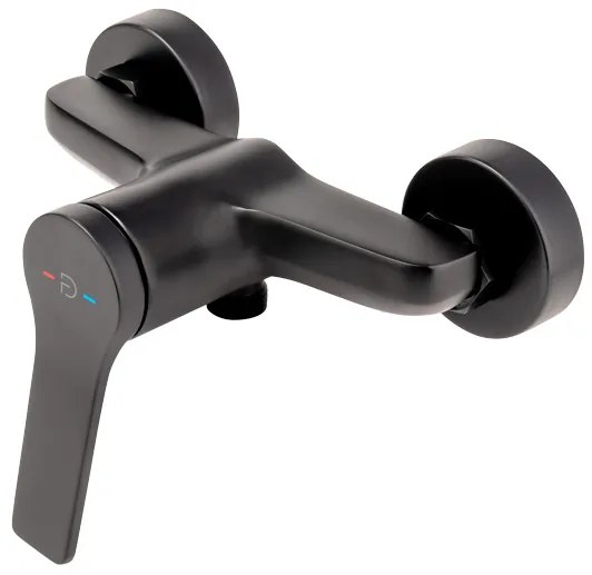 F-Design Seppia, sprchová batéria bez sprchovej sady, čierna matná, FD1-SPA-7-22