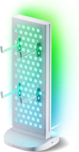 Nanoleaf NL7602K0001A023-LED RGBIC stmievateľná stolná nabíjacia stanica 2700-6500K 5V biela