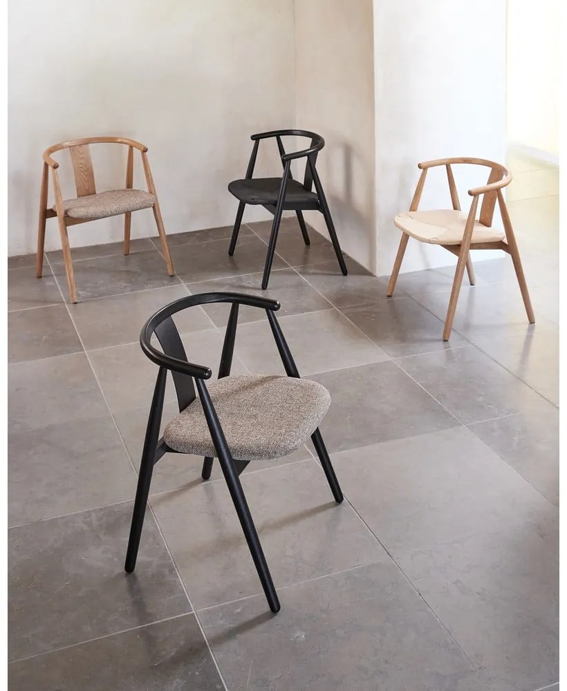 Čierna jedálenská stolička Relate – Unique Furniture