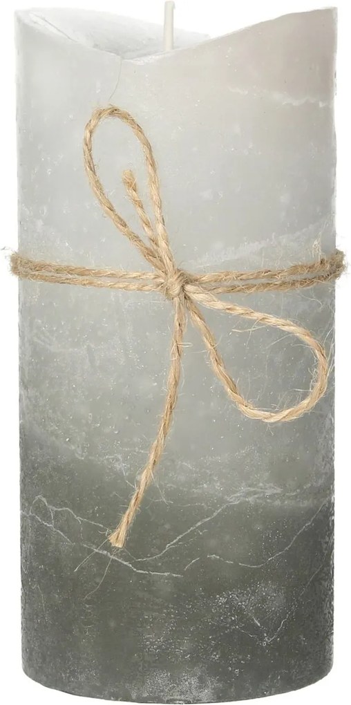 Sviečka Dorotea 15 cm dark grey cristal