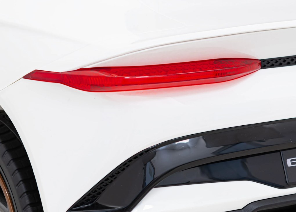 Ramiz Elektrické autíčko Bentley Bacalar pre deti biele + diaľkové ovládanie + EVA + LED audio + pomalý štart