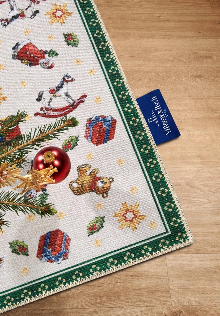 Villeroy & Boch Kusový koberec Toy's delight s potlačou 106193 Green, Multicolor, 50x80, zelená, obývacia izba