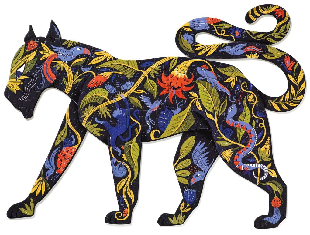 Puzzle art - Čierny panter - 150 ks