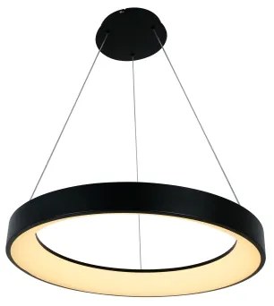Brilagi - LED stmievateľný luster na lanku FALCON II LED/99W/230V pr. 60 cm čierna + DO