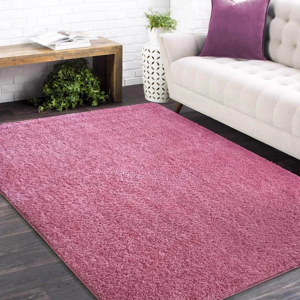 DomTextilu Štýlový koberec v ružovej farbe 26695-151391