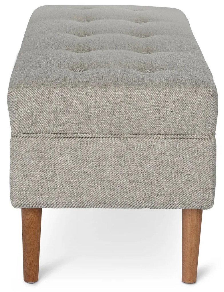 Čalúnená lavica s úložným priestorom