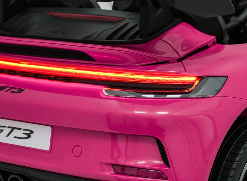 Detské elektrické autíčko Porsche 911 GT3 STRONG MP4 ružové