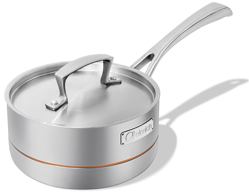 Elmich Päťvrstvový nerezový rendlík Penta Copper s medeným jadrom Ø 16 cm (1,5L)