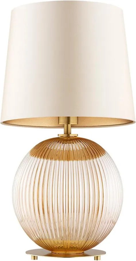 Argon 8535 - Stolná lampa HAMILTON 1xE27/15W/230V krémová/béžová