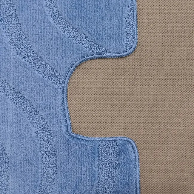 Sada kúpeľňových koberčekov Montana Symphony Blue