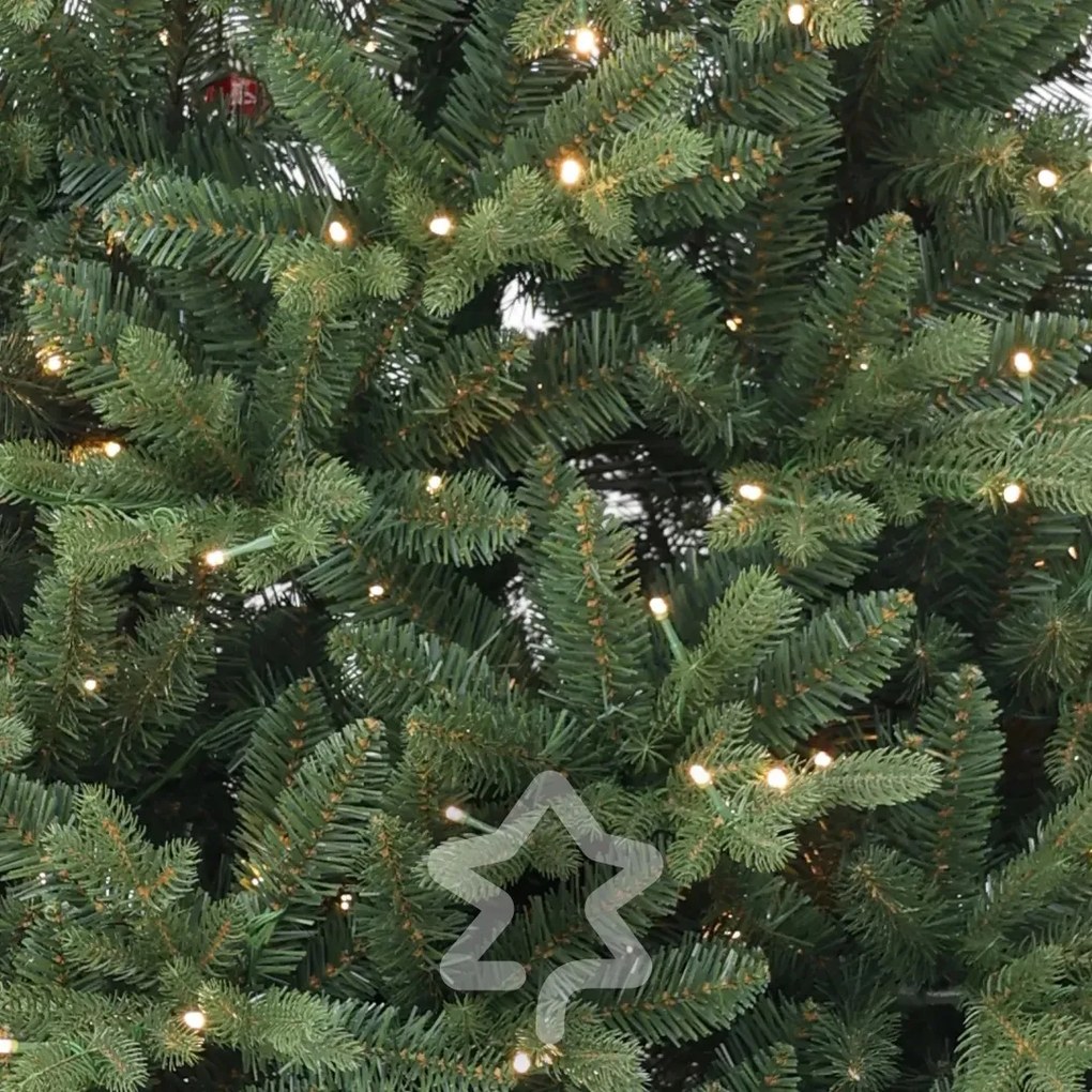 Smrek Prírodný 400 LED 180 cm