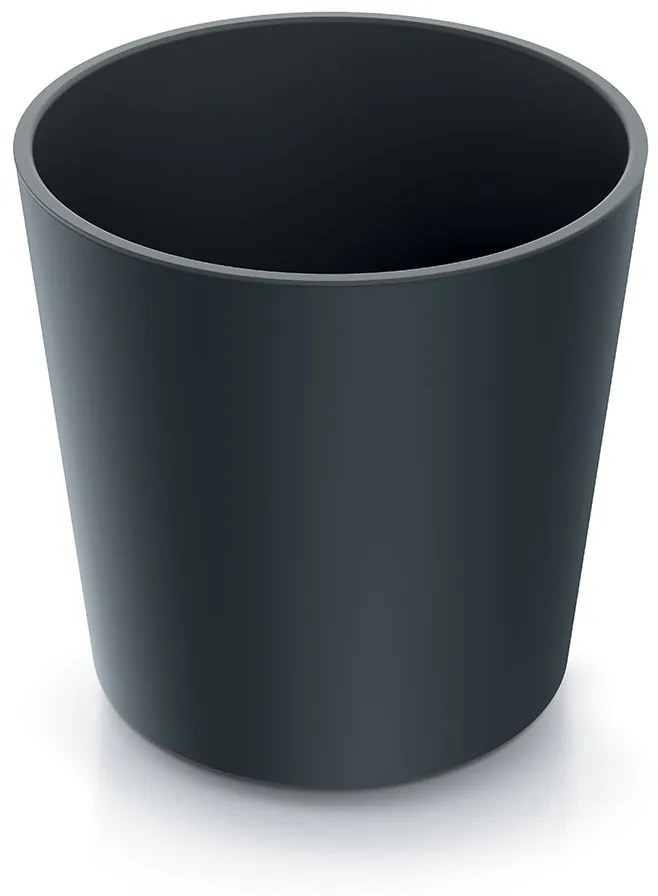 Kvetináč NURBI zaoblený antracit