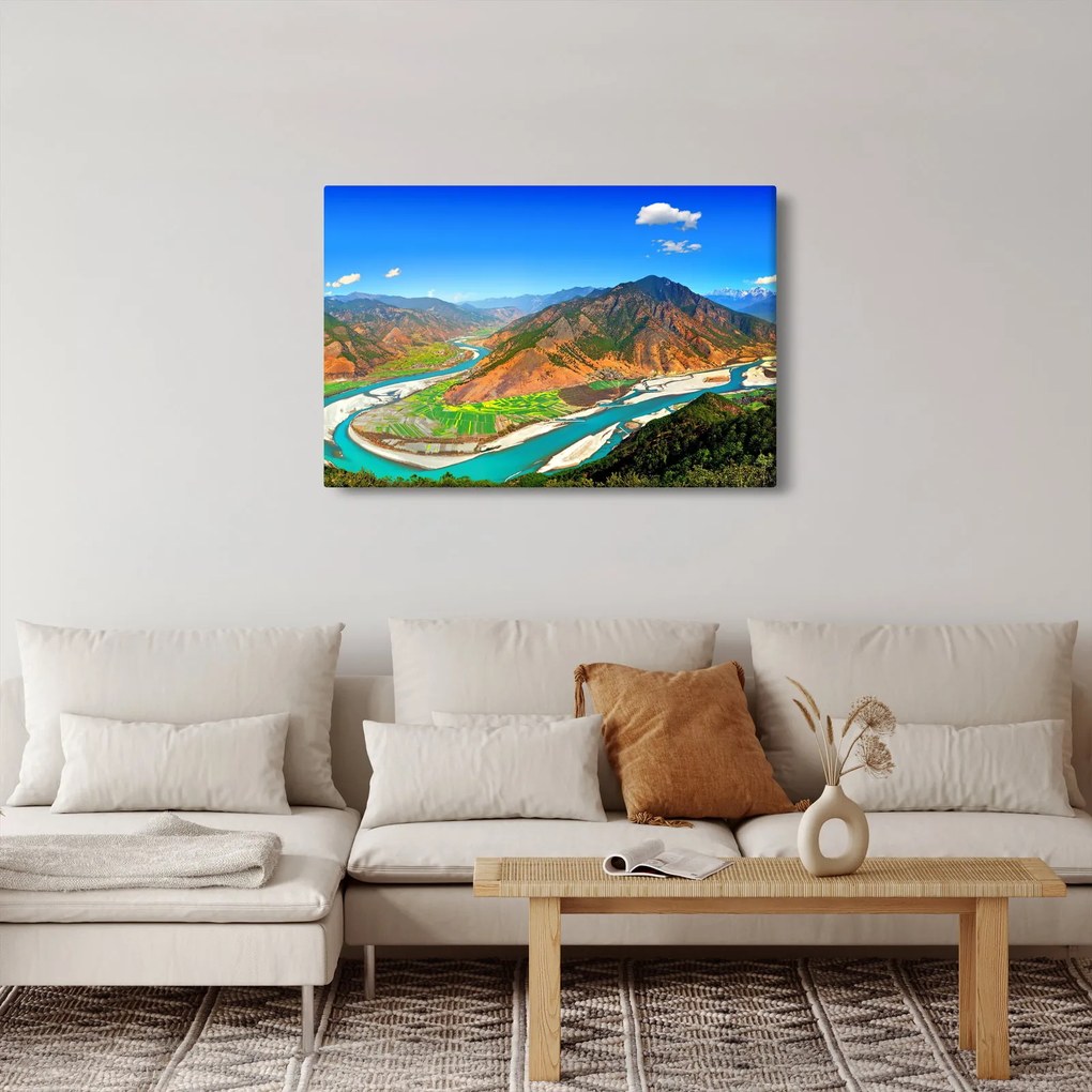 Obraz - River Yangtze (90x60 cm)
