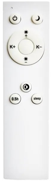 Top Light - LED Stmievateľné stropné svietidlo DEKOR LED/51W/230V + DO biela/béžová