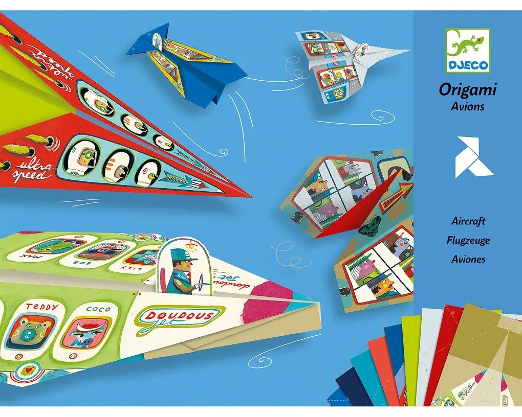 Origami Papierové lietadlá