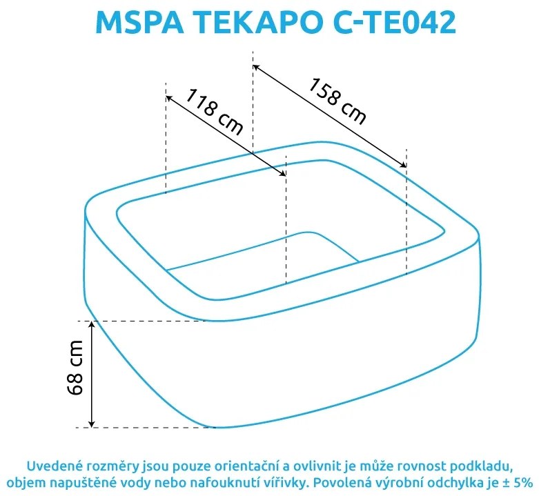 Mspa | Bazén vírivý MSPA Tekapo C-TE042 | 11400266
