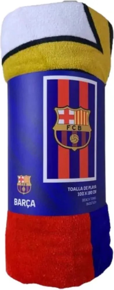 Veľká rýchloschnúca osuška z mikrovlákna FC Barcelona - 100 x 180 cm