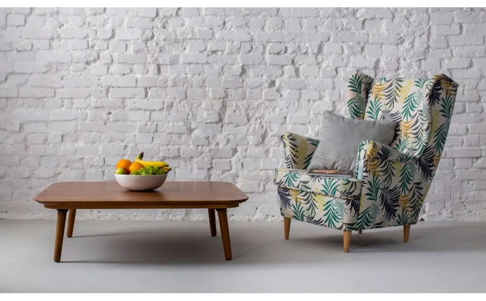 Konferenčný stolík z jaseňového dreva Ragaba Contrast Tetra, 110 x 110cm