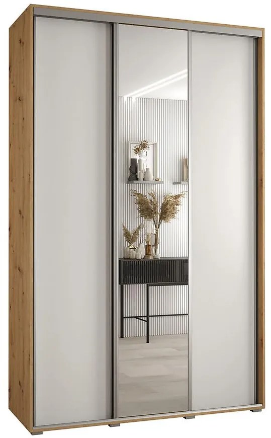 Skriňa 45 Canaris 3 160 artisan/biela/silver