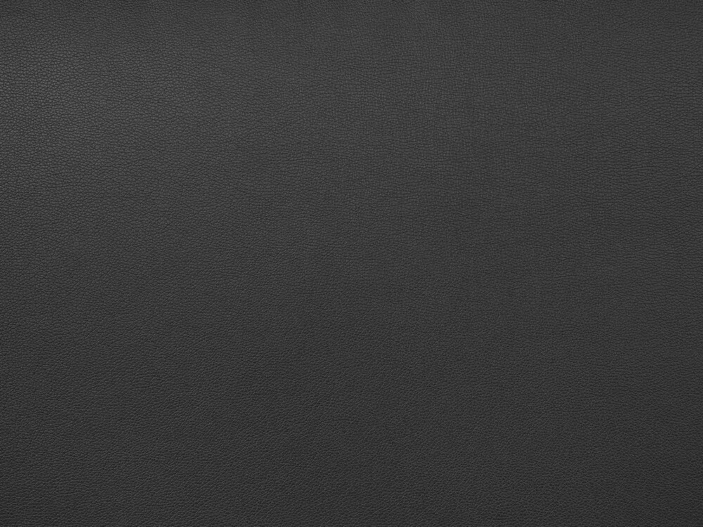 Dvojmiestna pohovka z umelej kože čierna VISSLAND Beliani