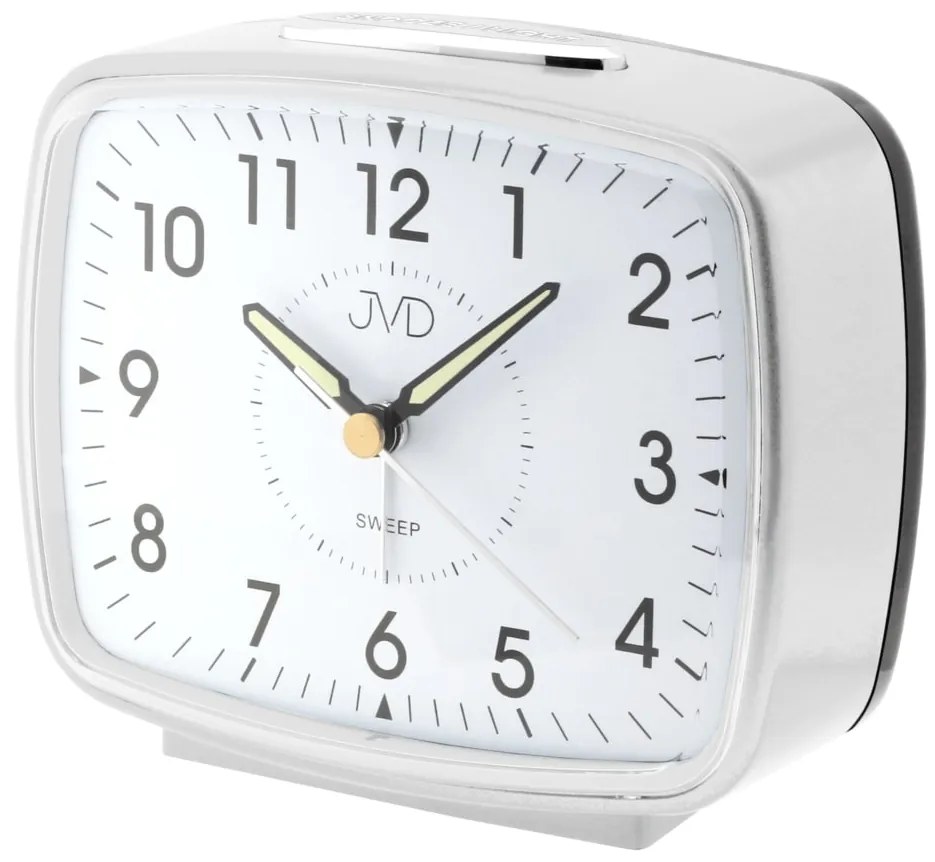 Analógový budík JVD sweep SRP905.3, 12cm