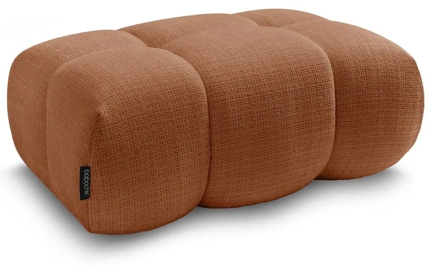 Ženilková podnožka v tehlovej farbe Ivane – Bobochic Paris