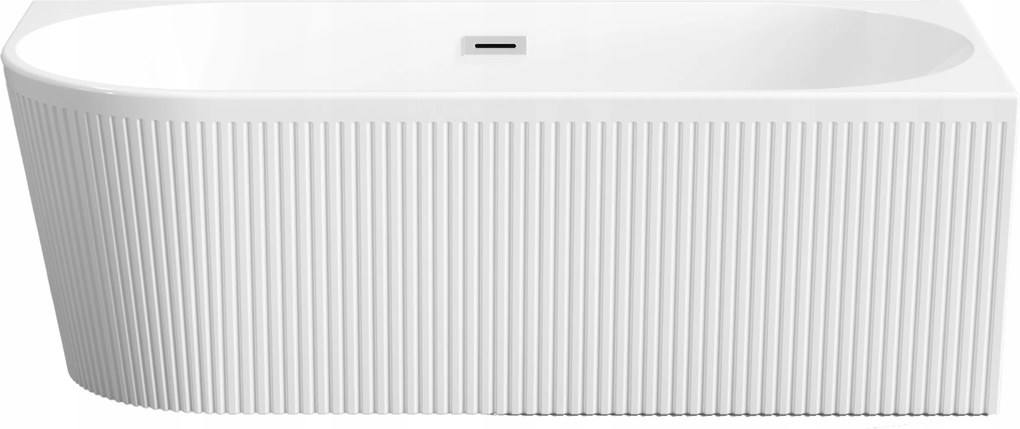 Invena Vaňa Voľne Stojaca Ryhovaná 170 Glamour Trend Pravá Syf.chro