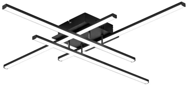 Brilagi - LED stropné svietidlo STRIPES LED/37W/230V čierne